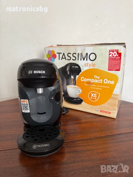 Кафемашина Bosch Tassimo XS черна, снимка 1