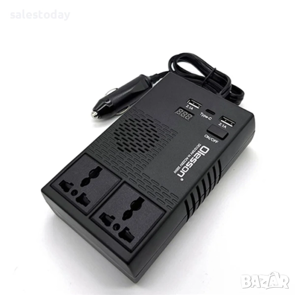 Преобразувател на напрежение от  от 12V/24V на 220V , снимка 1