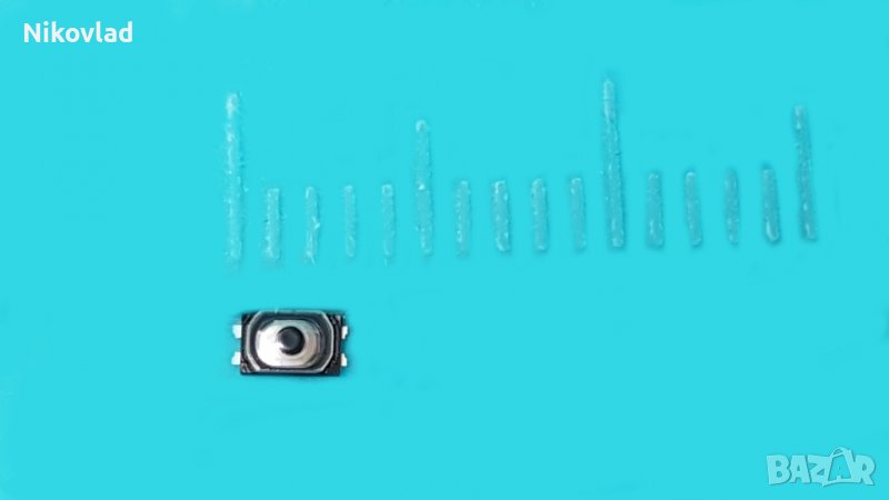 Микро бутон 2.6X1.6 mm, снимка 1