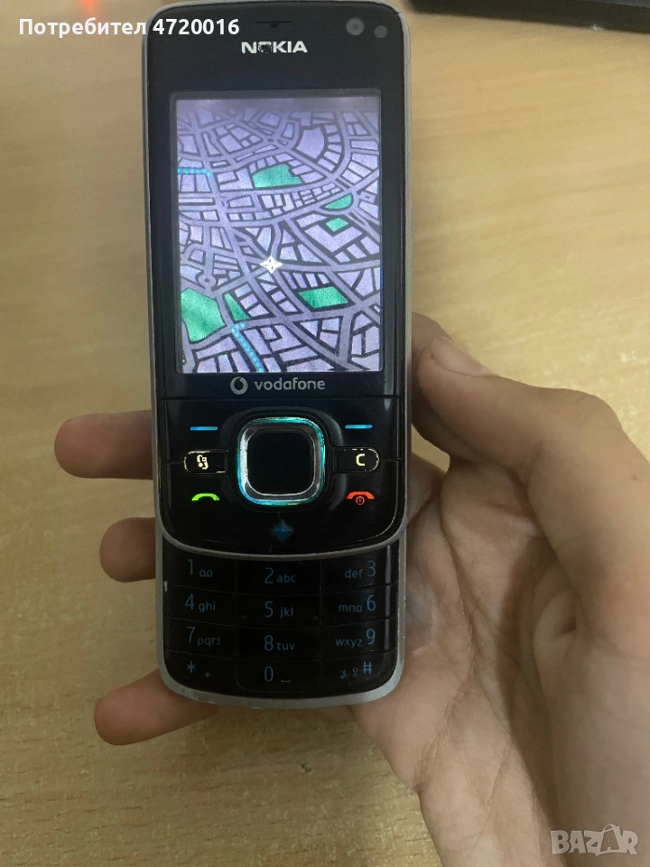 Nokia 6210 Navigator Vodaphone + Зарядно. Нова батерия, снимка 1