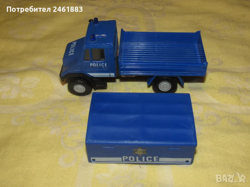 1/43 Welly Unimog Полиция Police County Sheriff., снимка 1