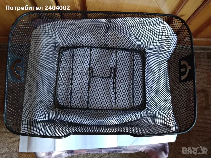 Метална кошница и метални калници за велосипед , снимка 1