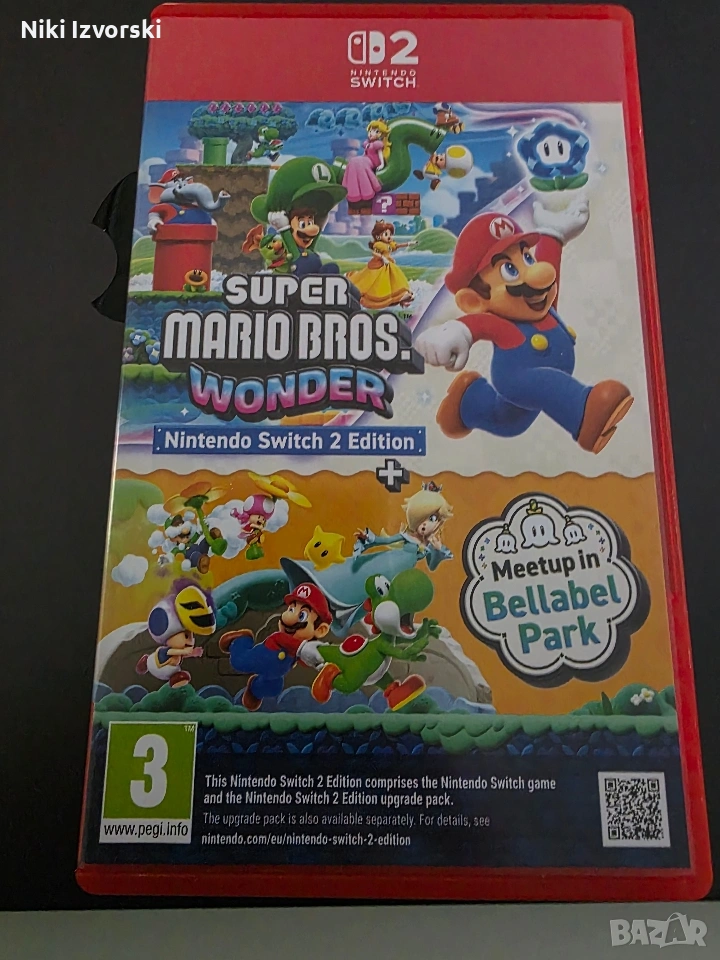 Super Mario Bros. Wonder + Meetup in Bellabel Park (Nintendo Switch 1&2), снимка 1