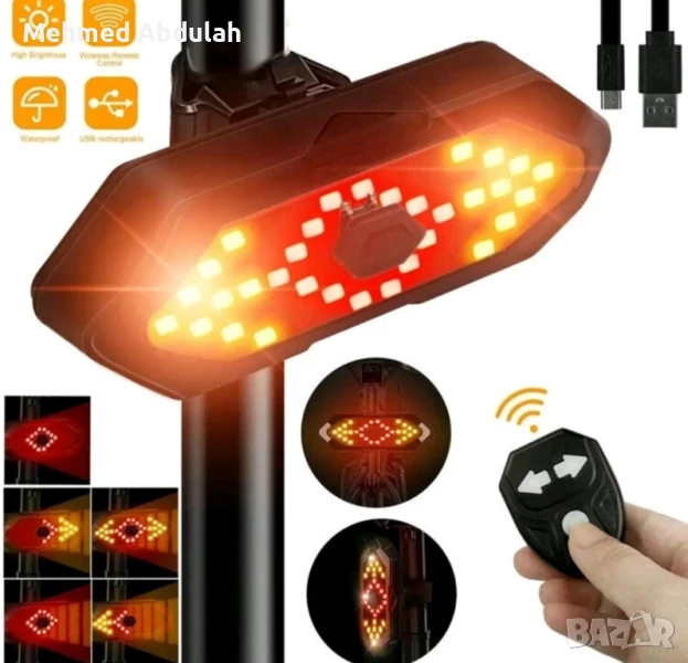 Мигачи за велосипеди с звукови ефекти , снимка 1