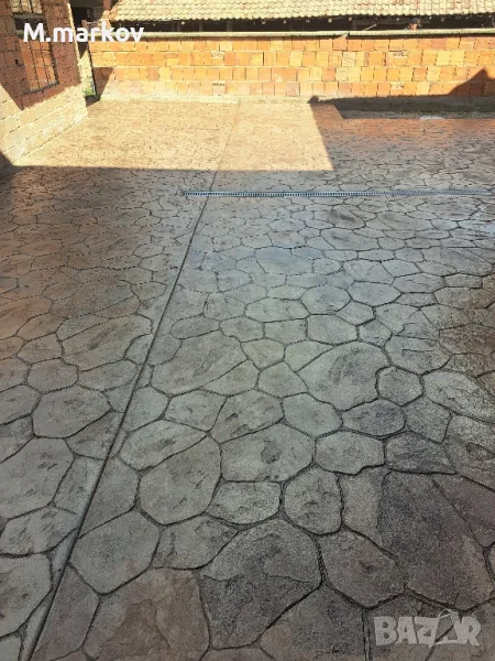 щампован бетон DELUX , снимка 1