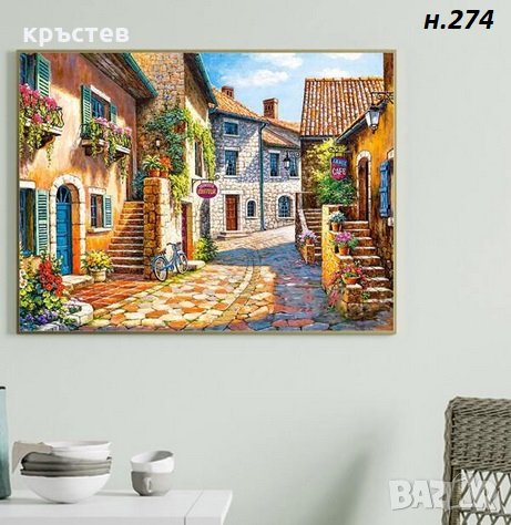  Диамантен гоблен френско селце размер 30/40, снимка 1