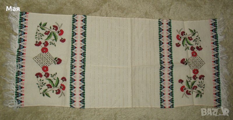 Нов тишлайфер с красива машинна бродерия и ресни, снимка 1