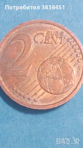 2 евро цент 2011 г.Словения, снимка 1