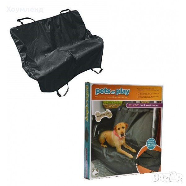 Постелка за куче в автомобил 133 х 127см - покривало за седалка на кола, снимка 1