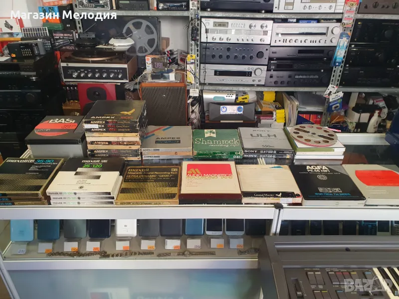 18см. ролки Maxell, BASF, SONY и др. Използвани. Много добро състояние. 50лв./бр., снимка 1