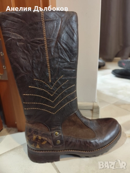 Детски ботуши Hush Puppies номер 34 естествена кожа, снимка 1