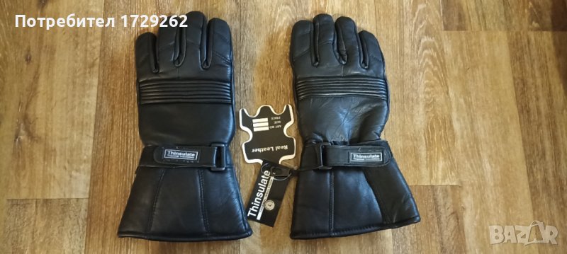Ръкавици за мотор, чопър, естествена кожа , снимка 1
