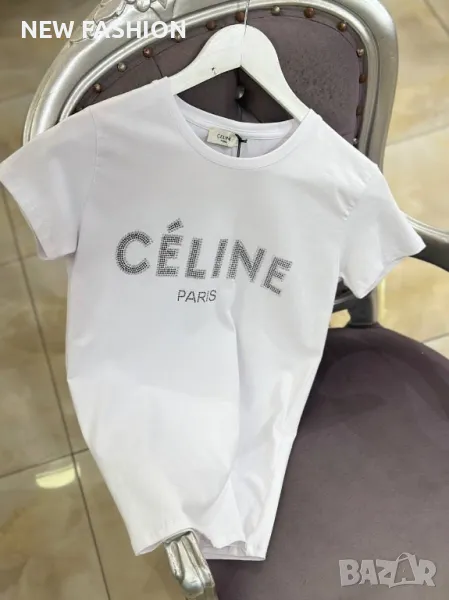 Дамска Памучна Тениска ✨ CELINE , снимка 1