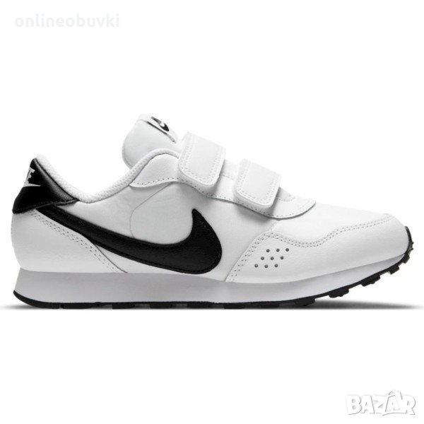 НАМАЛЕНИЕ!!!Детски спортни обувки NIKE VALIANT Бяло с черен акцент, снимка 1