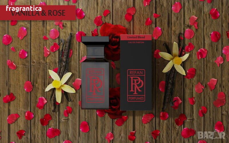 Refan Limited Blend VANILLA & ROSE 55ml парфюмна вода за жени, снимка 1