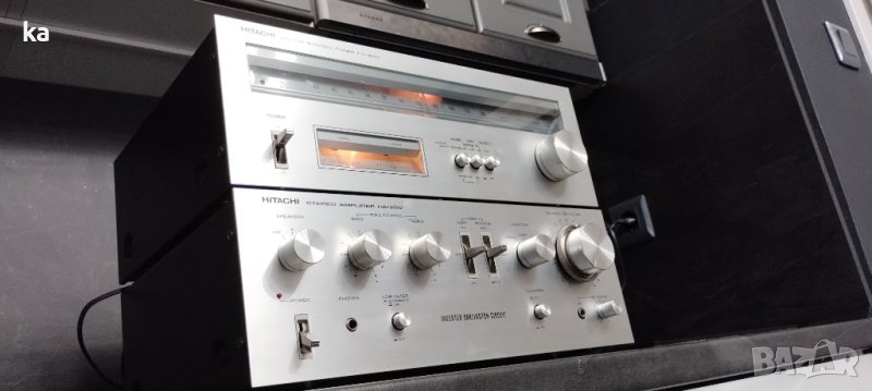Hitachi - стерео усилвател и стерео тунер, снимка 1