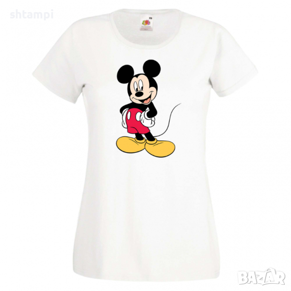 Дамска тениска Mickey Mouse 8 .Подарък,Изненада,, снимка 1