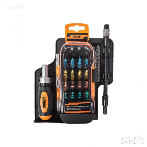 Отвертка тресчотка "GADGET" 26 части нова, снимка 1