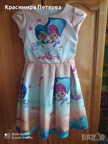 Детска рокличка с Искрица и Сияйница, снимка 1