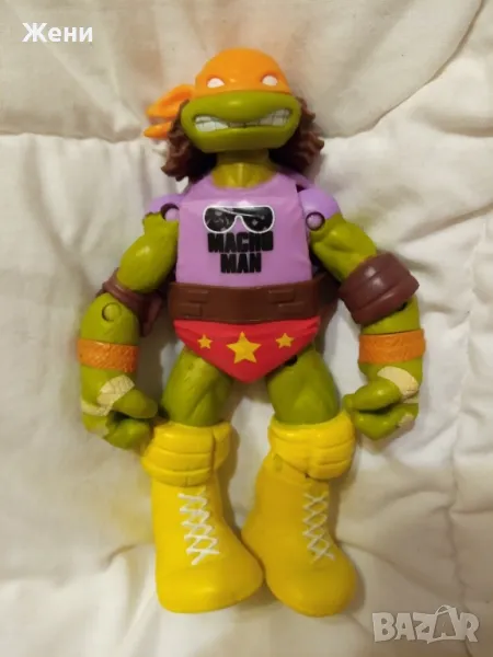 Екшън фигура Turtles Ninja Superstars Костенурка нинджа с подвижни стави, снимка 1