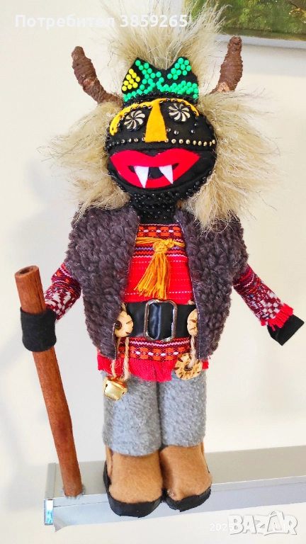 Кукла Кукер. Ръчно изработен., снимка 1