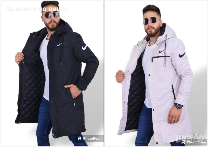 Nike Мъжко Зъмно Дълго Яке - 2 Налични Цвята Код LFS674, снимка 1