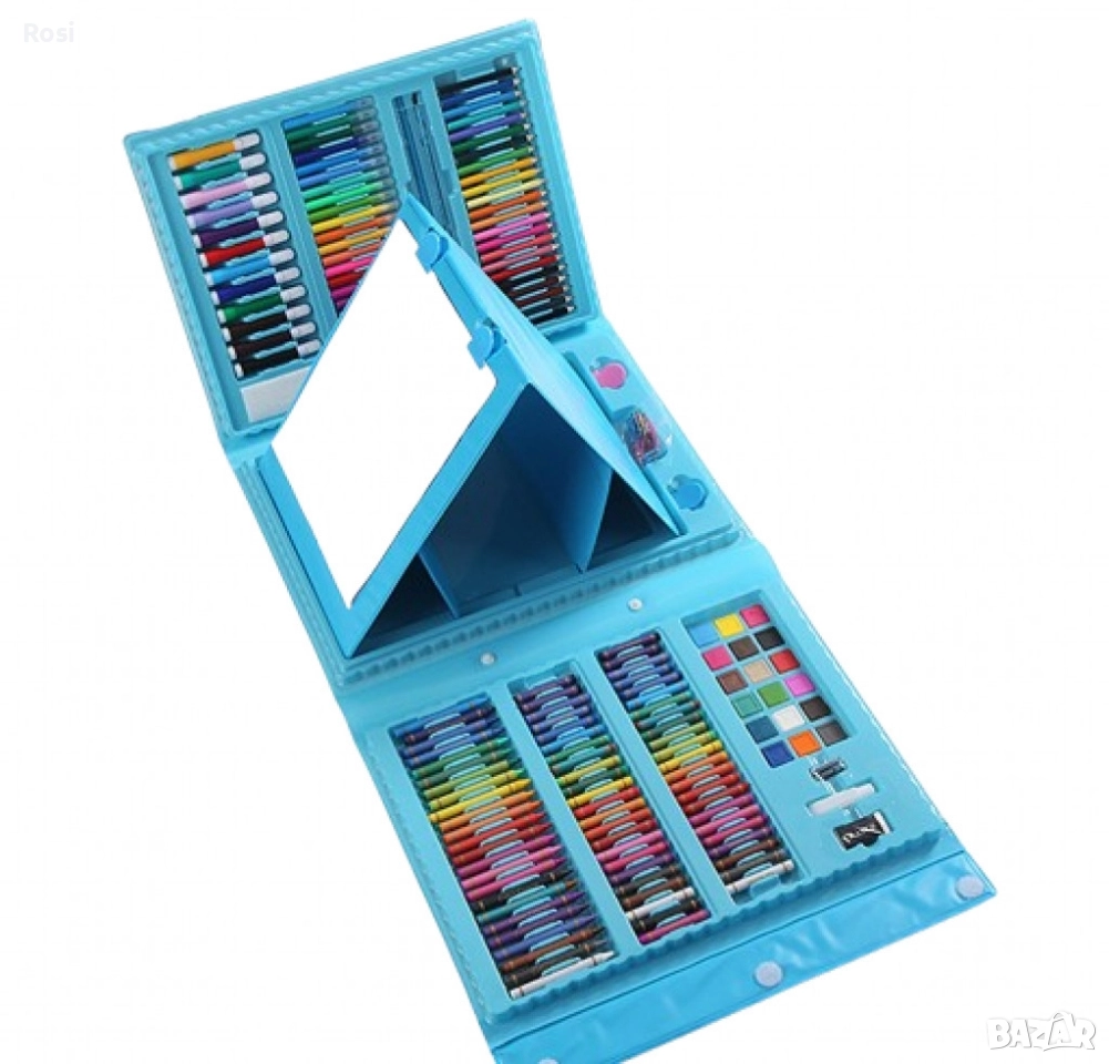 Детски комплект за рисуване в куфар , снимка 1