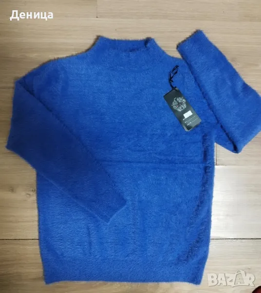 Плюшена много мека блуза универсален размер , снимка 1