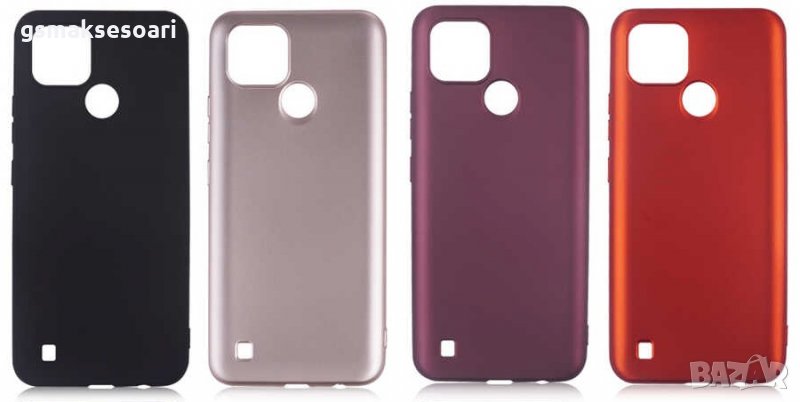 Realme C21 - Силиконов Гръб / Кейс MATT, снимка 1