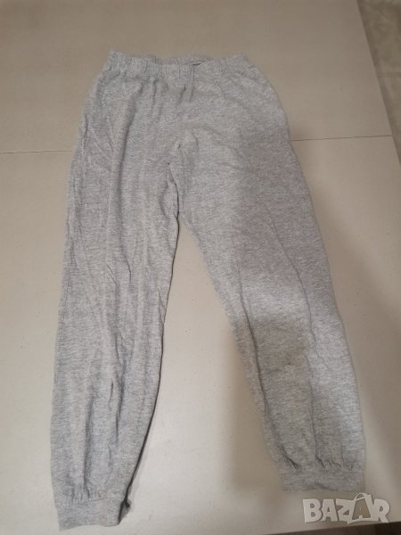 Сиво детско долнище на пижама 146см 152 см   10-12 год, снимка 1