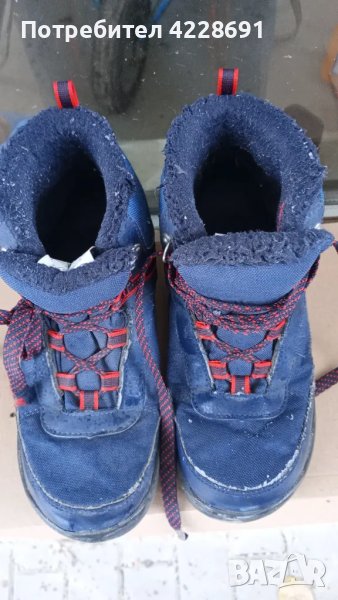 Зимни боти марка Quechua N 36 и топли гумени ботушки N 34.5, снимка 1