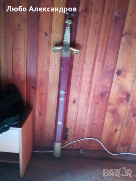 Старинен реставриран меч., снимка 1