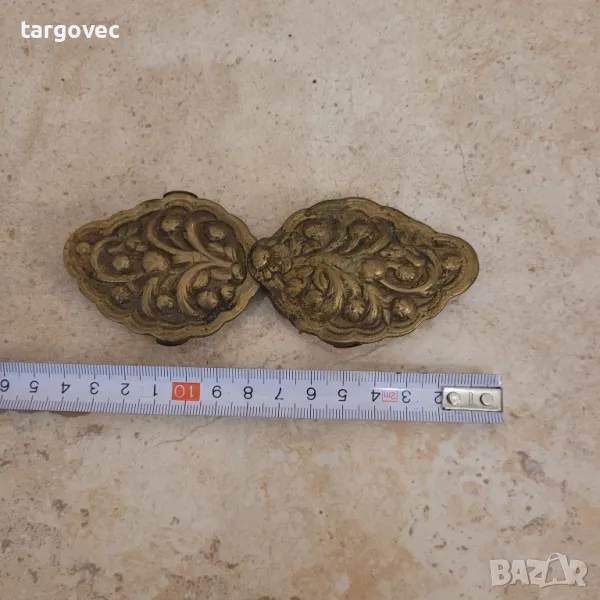 Старинни малки пафти за носия, снимка 1