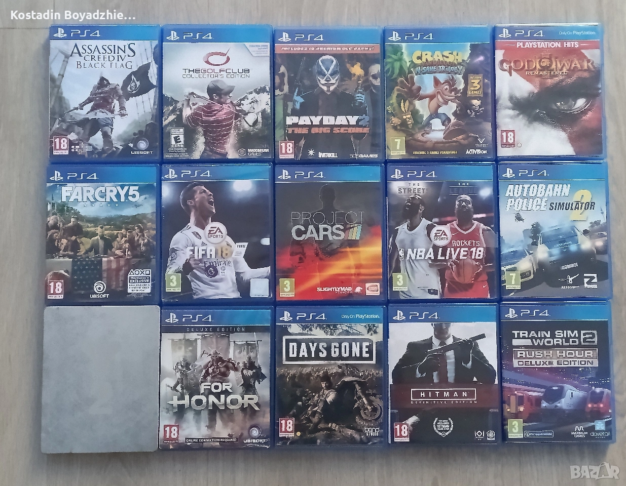 PS4 игри, снимка 1
