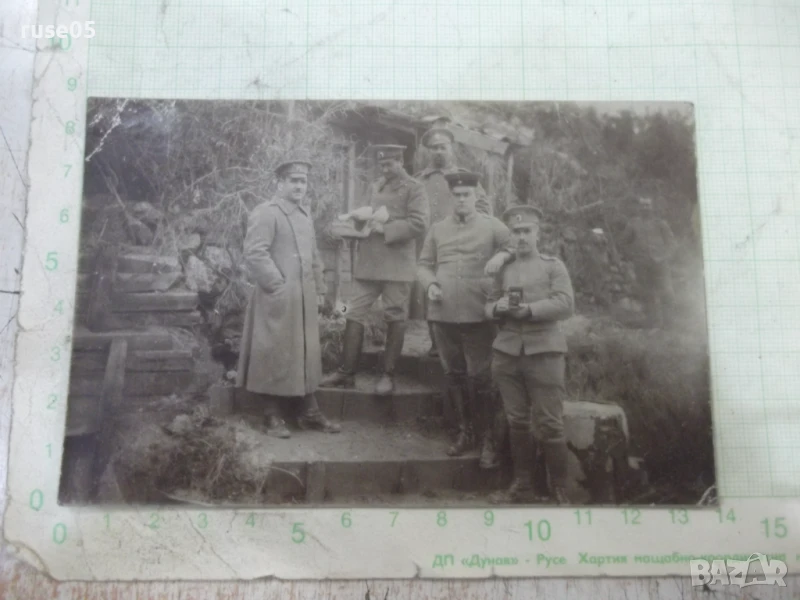 Снимка на петима военни стара, снимка 1