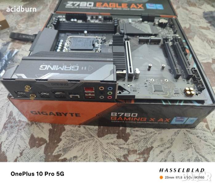 Чисто ново дъно Gigabyte B760 Gaming X AX, снимка 1