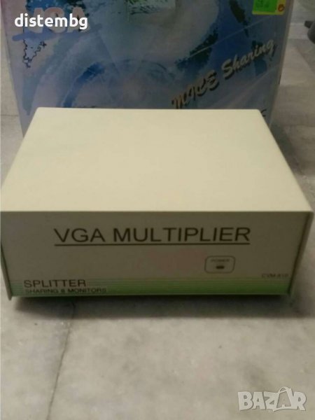 VGA РАЗКЛОНИТЕЛ  до 8-монитора  споделени с компютъра, CVM-810, снимка 1
