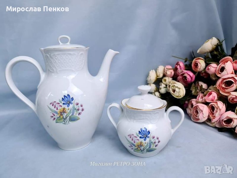 Чайник и захарница, снимка 1