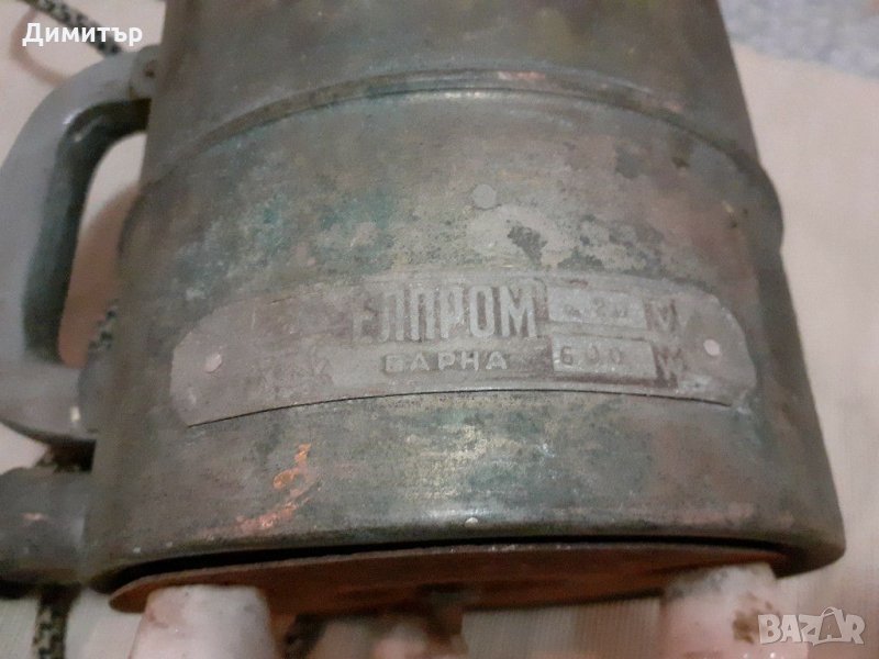 Първата българска електрическа кана от соца.ЕЛПРОМ-ВАРНА 600W, снимка 1