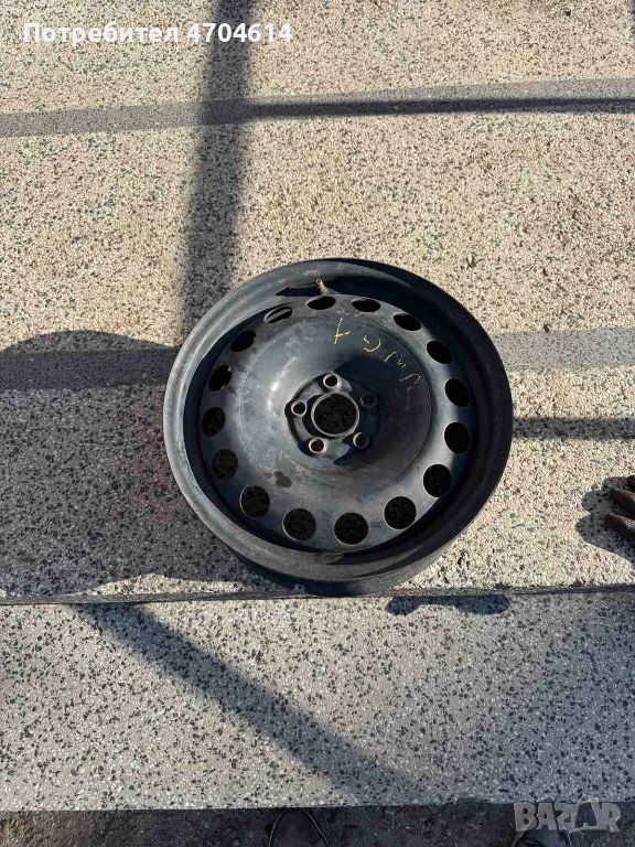 Метална джанта 16 Цола 16H2 5x112 ЕТ42 Vag grup само за 65Eur. броя 1J0601027L, снимка 1