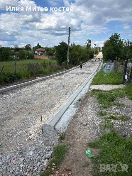 Здравейте Полагане на павета,тратоарни плочки,паркинг елемент и бурдюри  ТЕЛ.0894276845, снимка 1