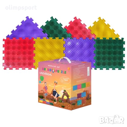 Модулен килим ORTHO PUZZLE, Микс Таралежи (270137), снимка 1