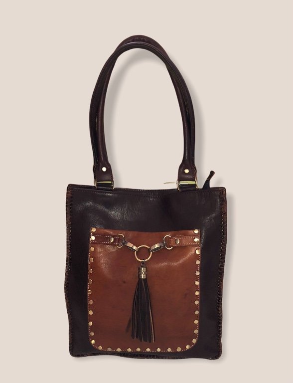 Дамска чанта от естествена кожа Мароко в Чанти в гр. Габрово - ID33850803 —  Bazar.bg