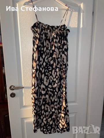 Нова елегантна ежедневна леопардова дъга рокля hm h&m, снимка 7 - Рокли - 42416001