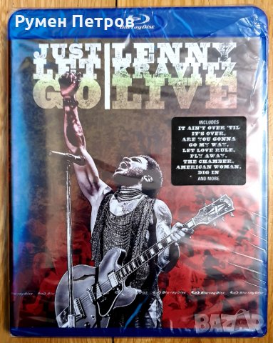 Блу рей концерт на ЛЕНИ КРАВИЦ - LENNY KRAVITZ - JUST LET GO LIVE Blu Ray, снимка 1 - DVD дискове - 35469267