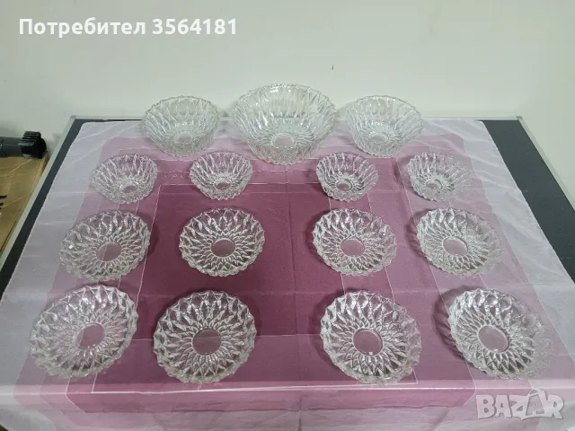 кристален сервиз , снимка 1