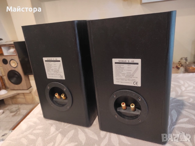 Продавам bookshelf монитори ASW SONUS S-65, снимка 2 - Тонколони - 54236120