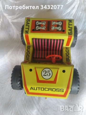 Ламаринена количка , снимка 1