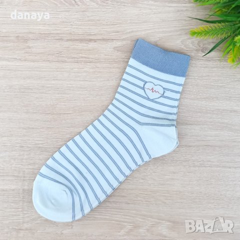 3154 Дамски памучни чорапи Пулс, 36-41 номер, снимка 5 - Дамски чорапи - 38344587