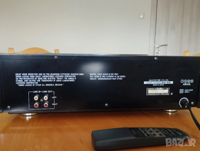 Триглав дек Akai GX-69, снимка 9 - Декове - 52292367